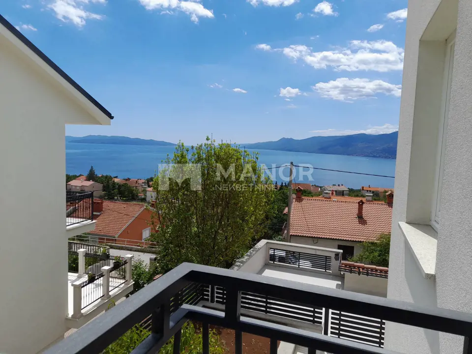 RIJEKA, MARTINKOVAC - Panoramska oaza s dvostrukim potencijalom: Kuća s 2 stana.
