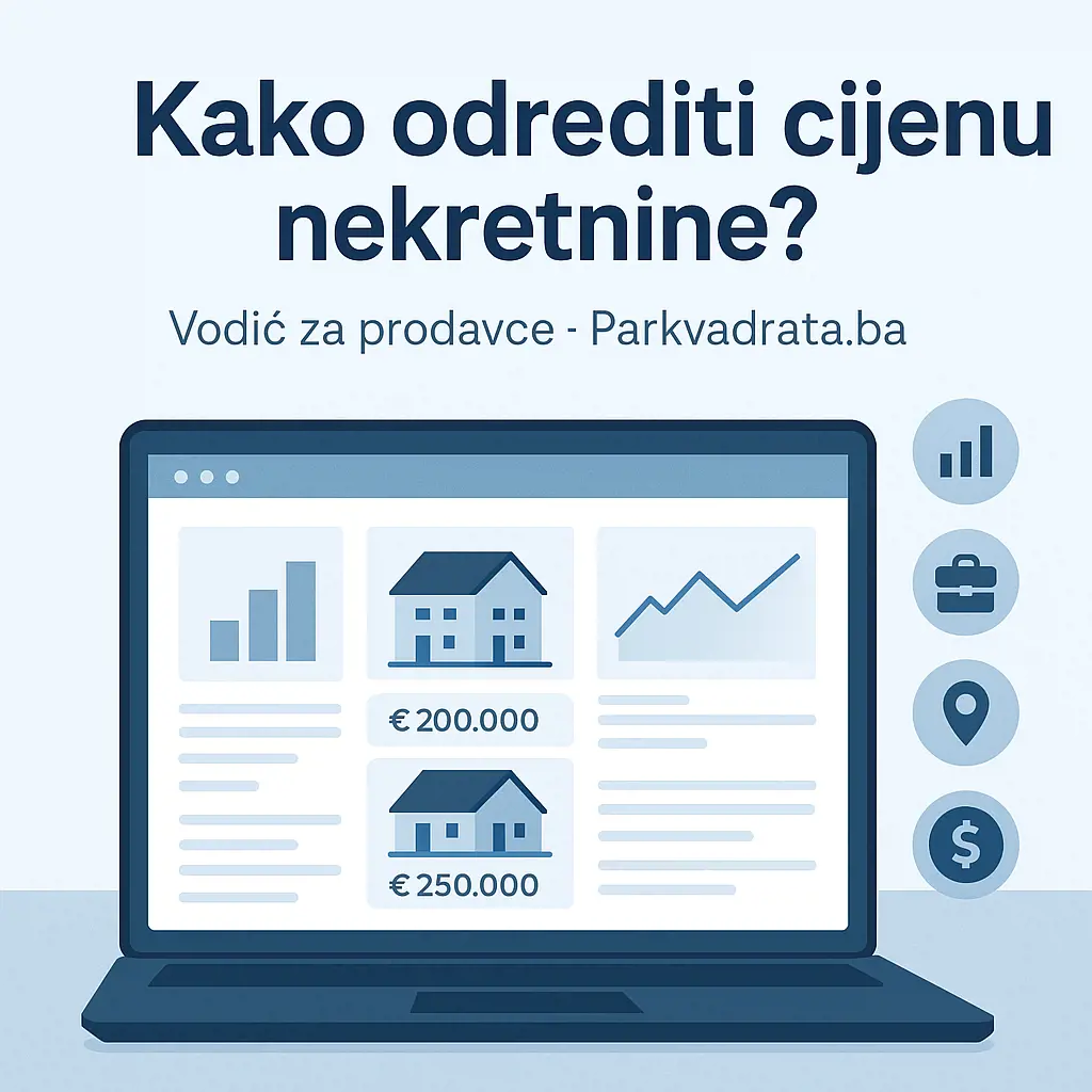 Kako pravilno odrediti cijenu nekretnine za prodaju?