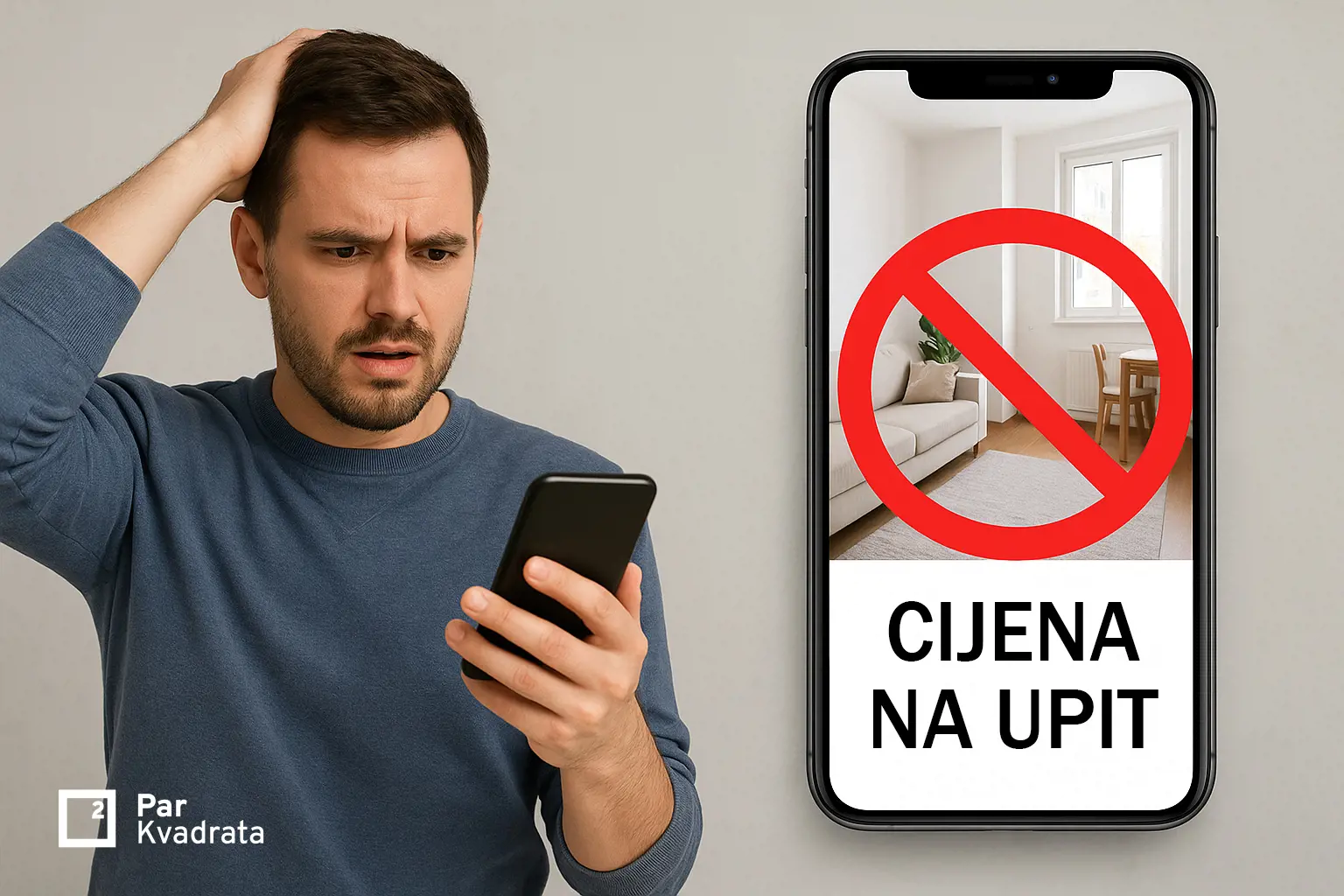 Zašto ParKvadrata.ba ne podržava opciju “Cijena na upit” - i zašto je to bolje za sve